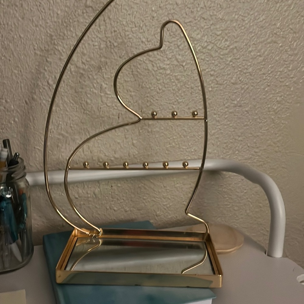 Cat jewelry holder